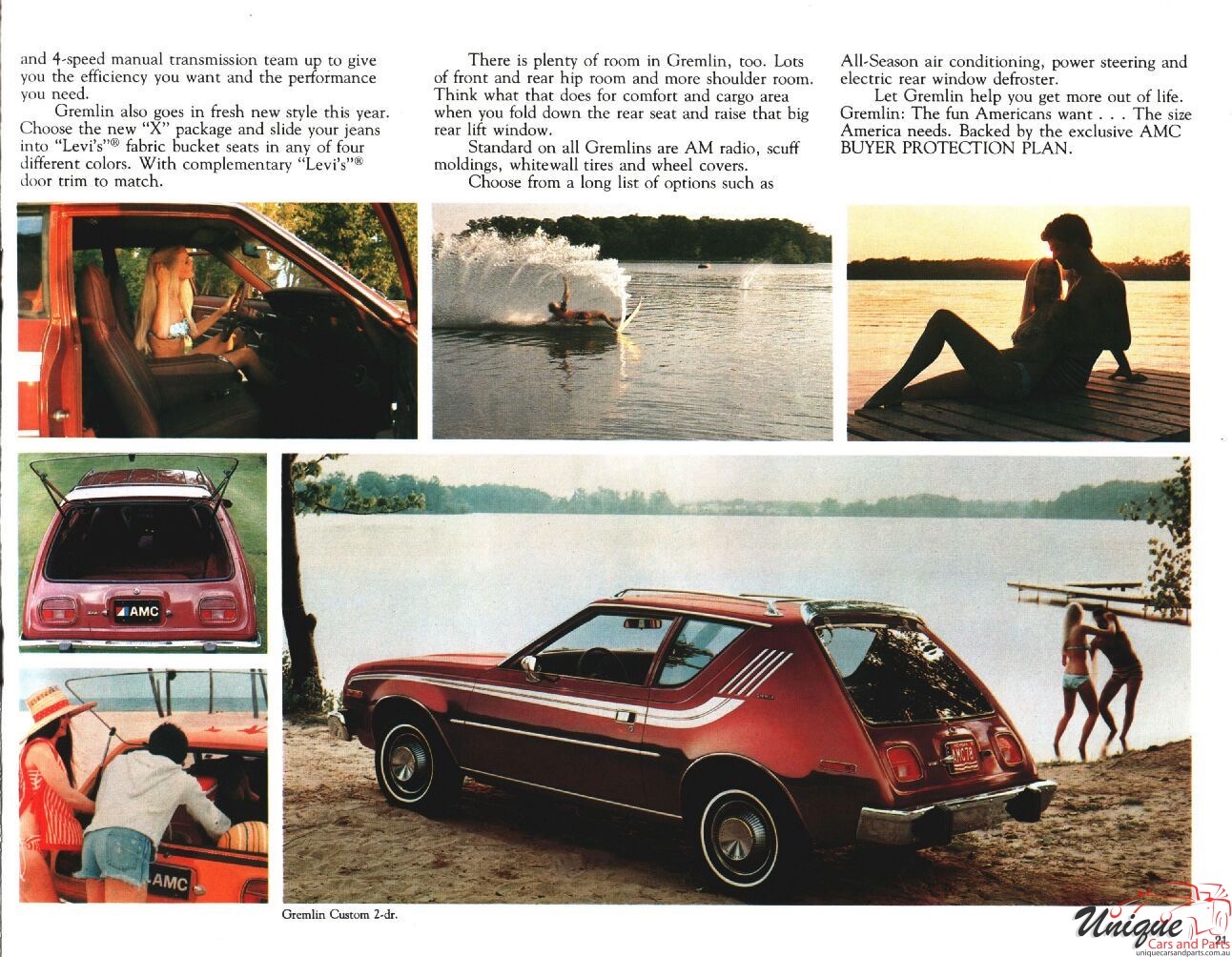 1978 AMC Range Brochure Page 35